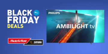 Philips-OLED zum Black Friday im Preissturz: Ambilight Fernseher für 999 Euro!