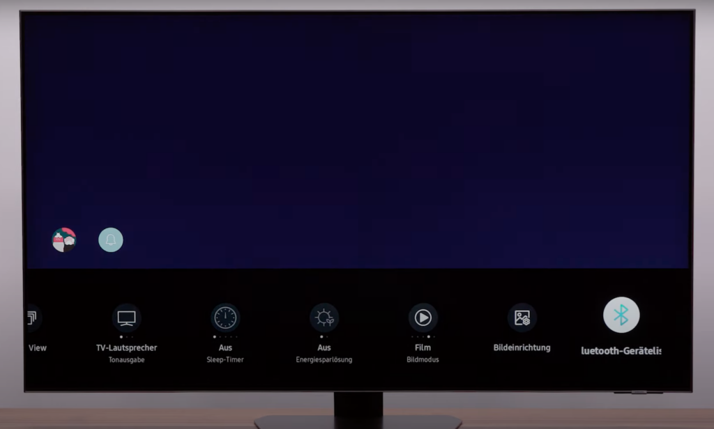 Samsung Tv Bluetooth Kopfhörer verbinden Menü 2