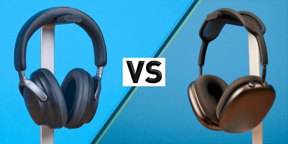 Bose QuietComfort Ultra Headphones vs. Apple AirPods Max: Welcher macht's besser?