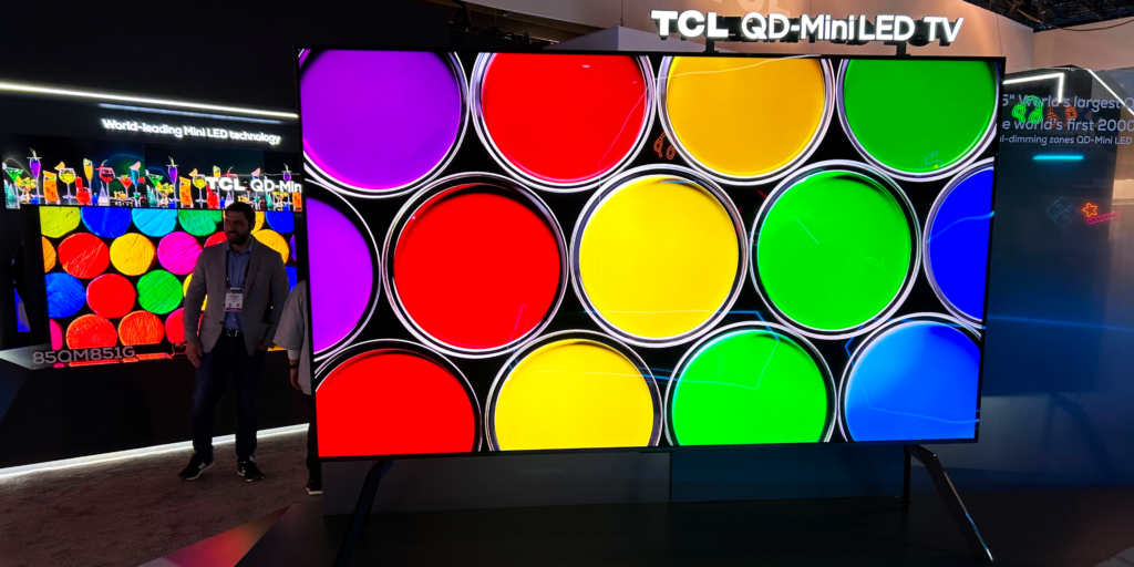 CES 2024 TCL neuer Mini LED Fernseher 2