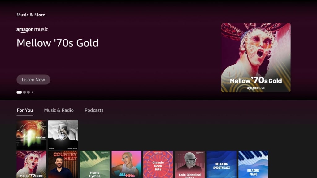 "Music & More" führt an den Amazon Fire TV neue Musik-Funktionen ein.