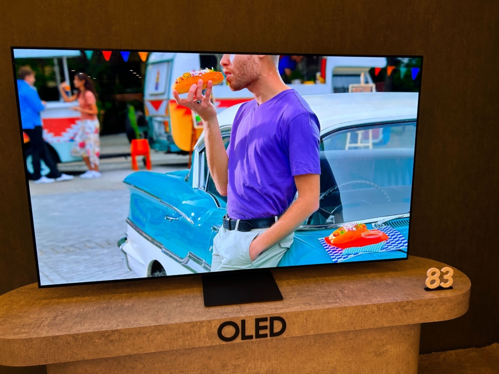 CES 2024 Highlights News Samsung OLED Fernseher