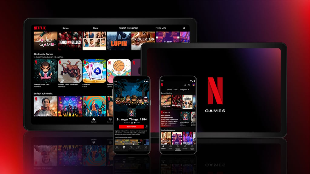 Netflix Games: Aktuell besteht via Android und Apple iOS Zugriff.
