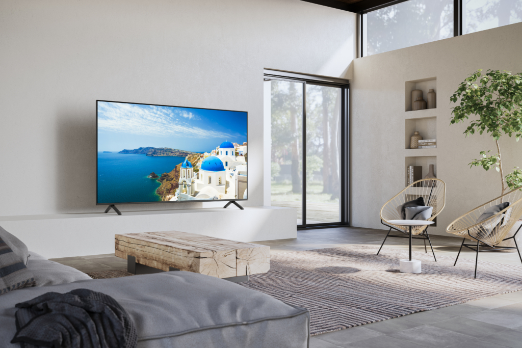 Panasonic Mini-LED-Fernseher heller Raum