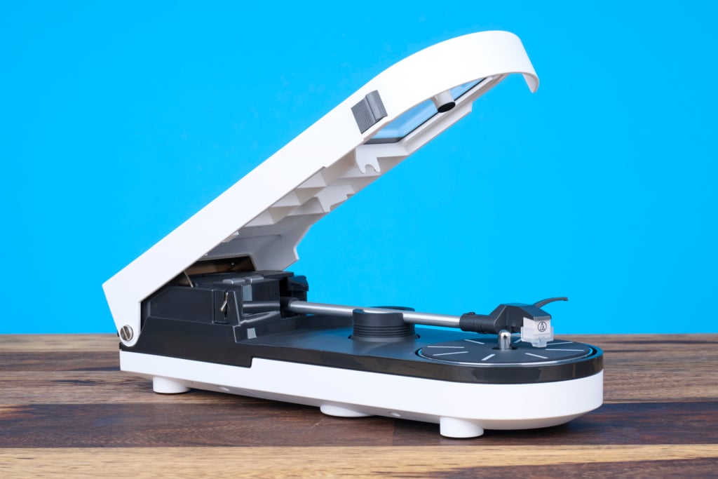 Audio Technica Sound Burger Schallplattenspieler unter 500 Euro Test