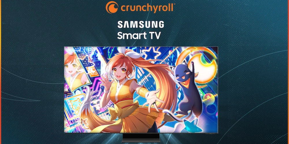 Crunchyroll kommt als App auf Smart-TVs von Samsung.