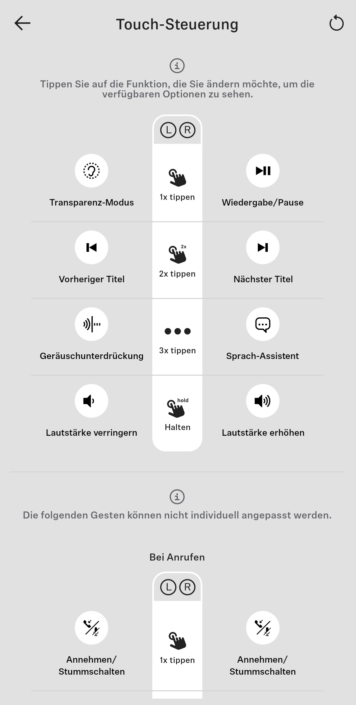 Sennheiser Momentum True Wireless 4 – App Screenshot