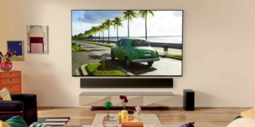 Wie groß ist ein 75 oder 77 Zoll Fernseher? Der LG OLED G3 ist ein eindrucksvoller 77 ZOll Fernseher