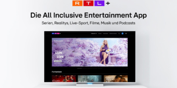RTL+ integriert in seine Smart-TV-App jetzt auch Musik und Podcasts.