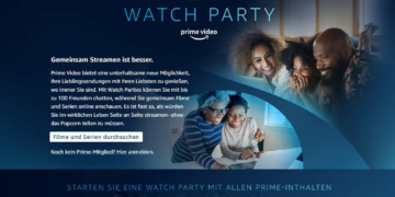 Amazon hat die Funktion Watch Party bei Prime Video komplett gestrichen.