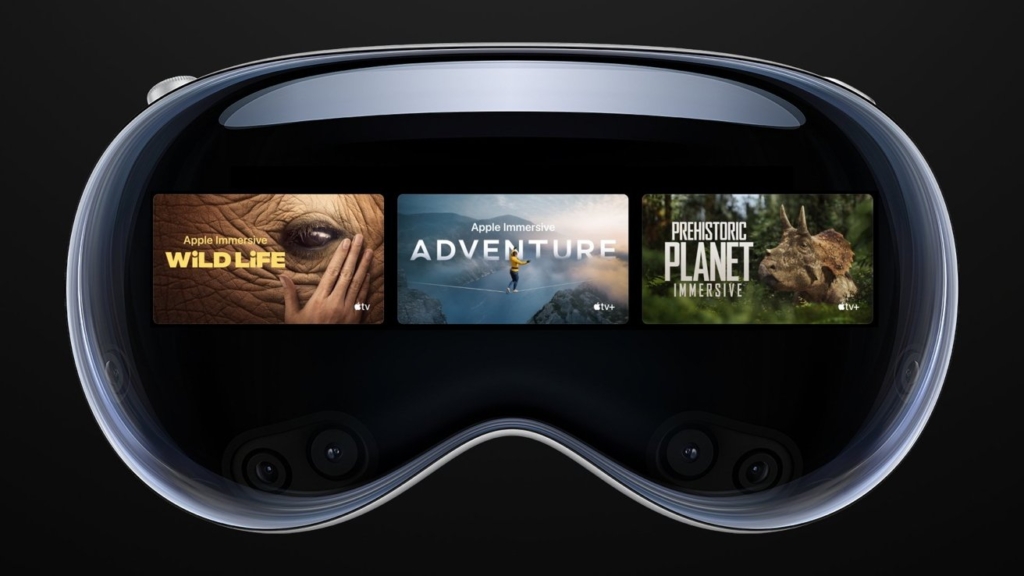 Apple bietet für die Vision Pro mehrere "Immersive Experiences" an.