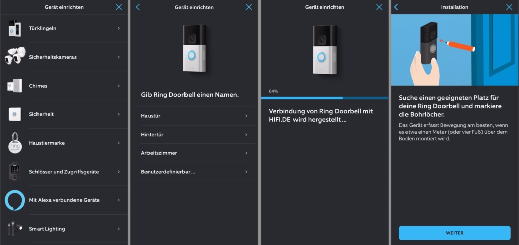 Ring Doorbell Einrichtung