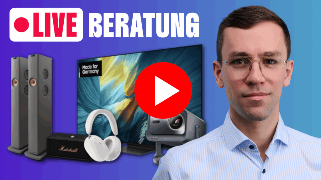 HIFI.DE Beratung im Livestream auf YouTube und Twitch