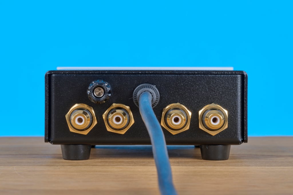 Lehmannaudio Black Cube II – Rückseite