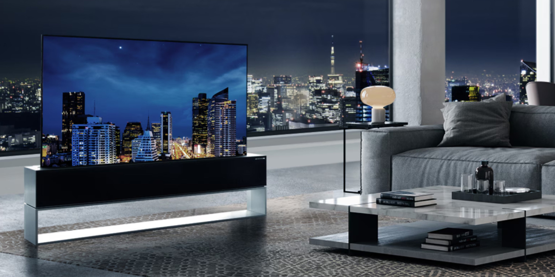 LG stellt den Signature OLED R ein.