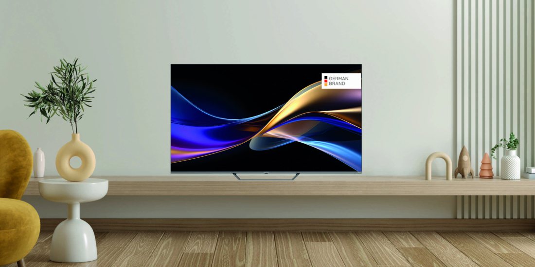 In Deutschland starten die neuen QLED-TVs der Reihe Metz blue MQE70001.