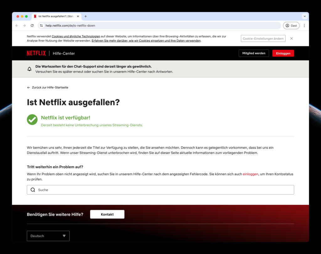 Netflix down?