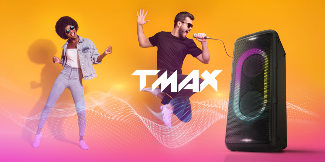 Der Panasonic TMAX 45 ist ein neuer Party-Lautsprecher mit 1.000 Watt.