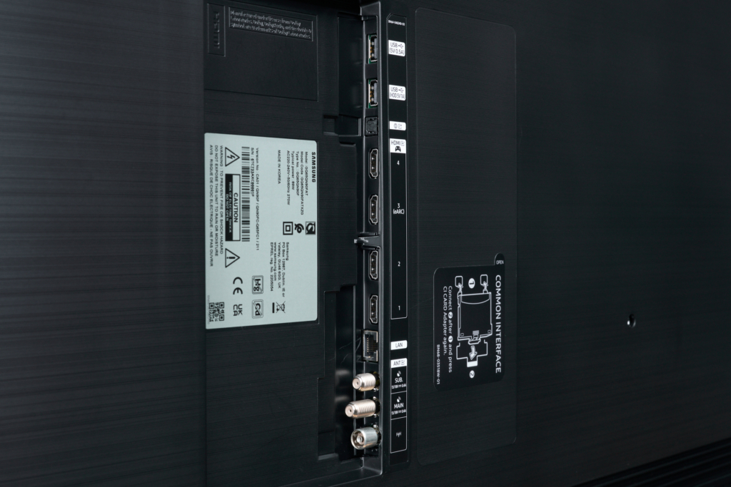 Anschlüsse Fernseher für Sport