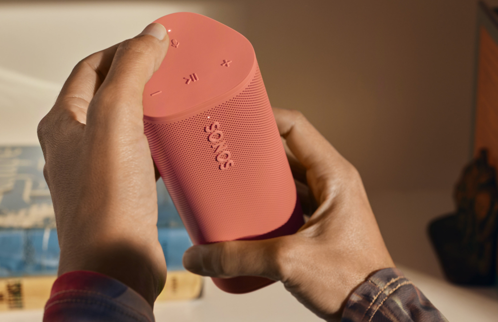 Der Sonos Roam 2 bietet jetzt eine separate Bluetooth-Taste.