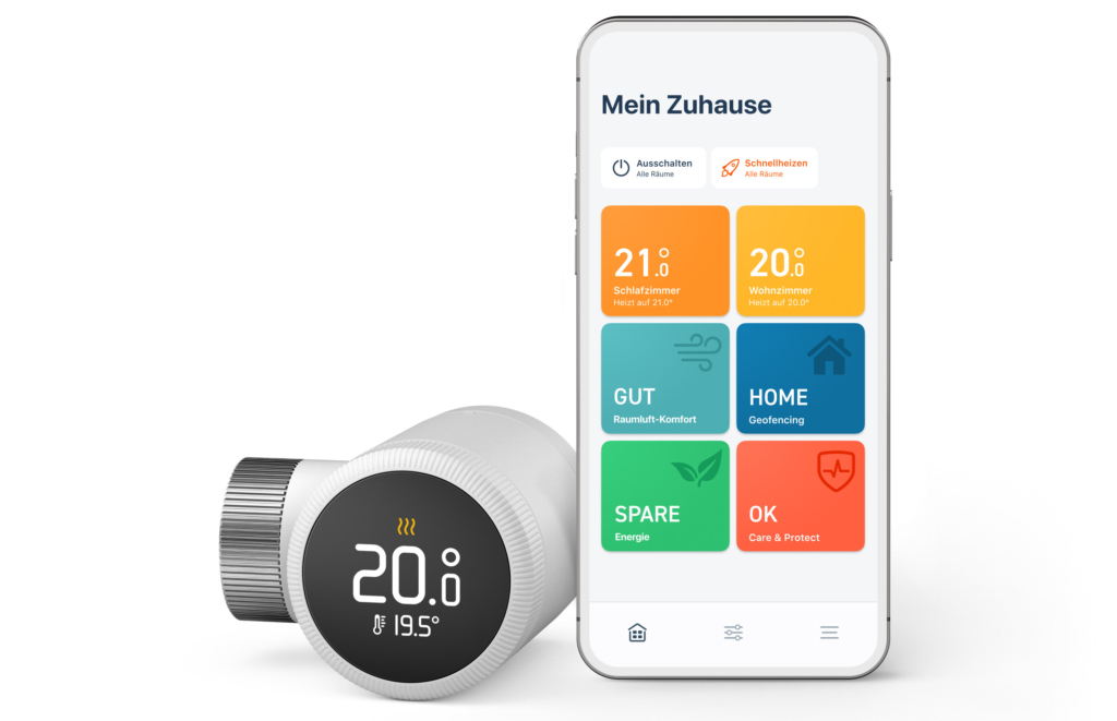 Das smarte Heizkörper-Thermostat X. 