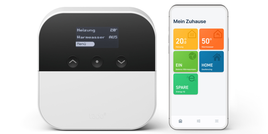 Der Wärmepumpen-Optimierer der Reihe tado° X.