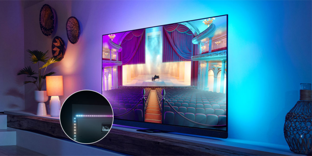 Fernseher mit Ambilight