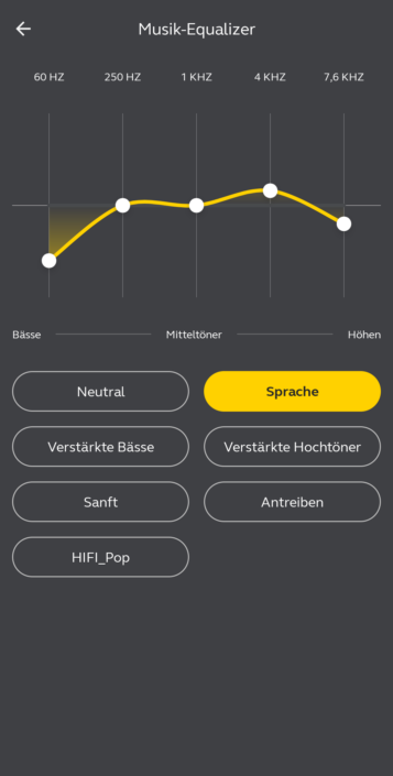 Jabra Elite 10 Gen 2 – Equalizer-Presets