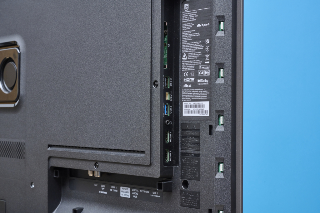 Anschlüsse Philips OLED808