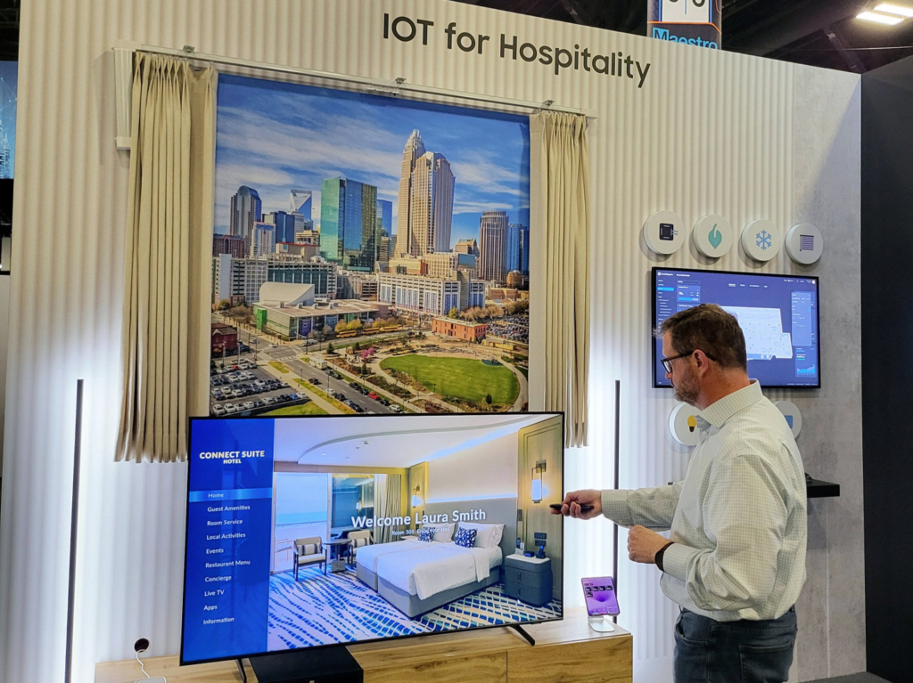 Die Hospitality TVs von Samsung werden zu Apple AirPlay 2 kompatibel.
