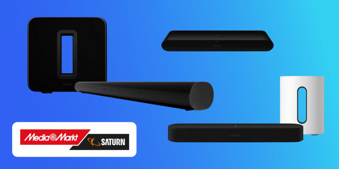 Alle SonosSoundbars zum Sparpreis bei MediaMarkt Großes Heimkino für