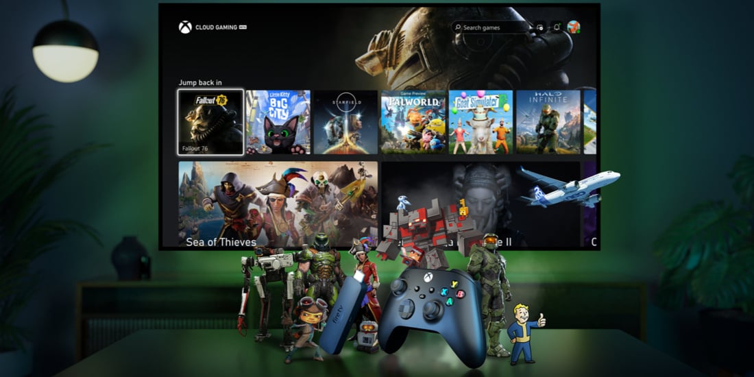 Die Xbox-App kommt auf Geräte mit Fire TV.