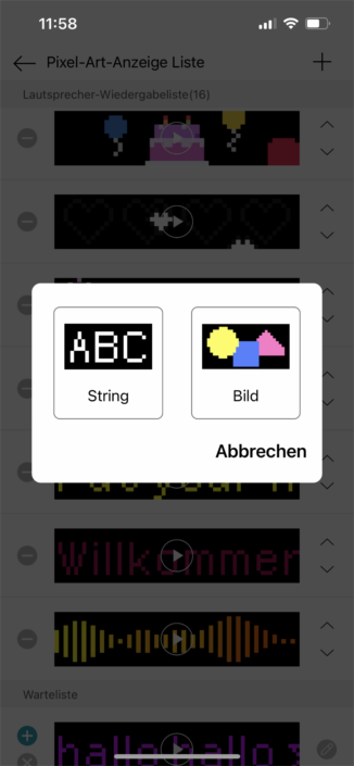 LG Xboom App Text und Bilder designen Screenshot 1