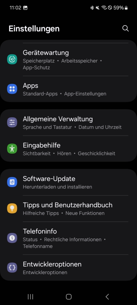 Bluetooth-Codec ändern | Entwickleroptionen