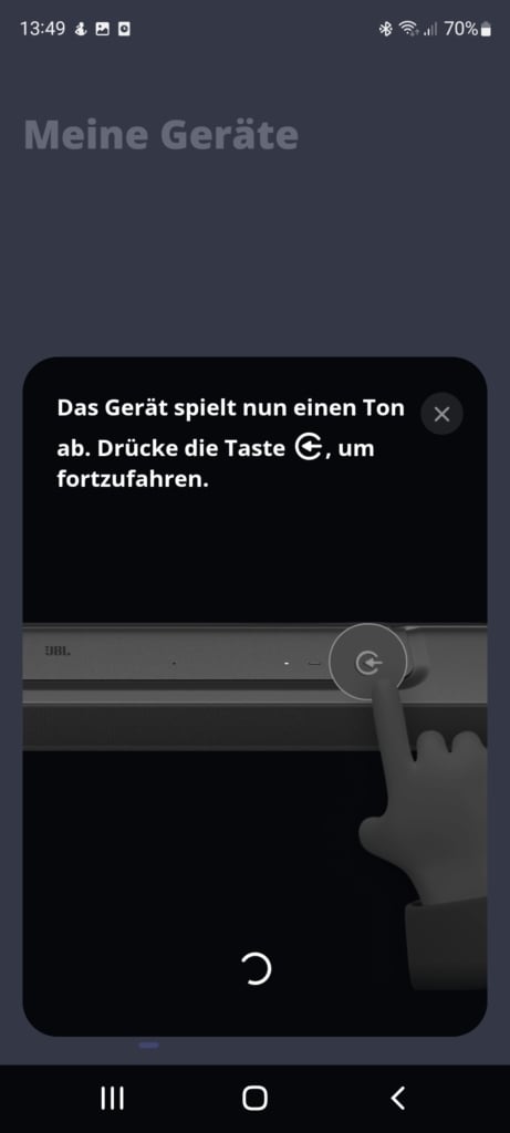 JBL One App Einrichtung
