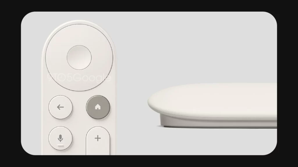 Die Fernbedienung des Chromecast-Nachfolgers wirkt im Gegensatz zur Box fast schon "klassisch".