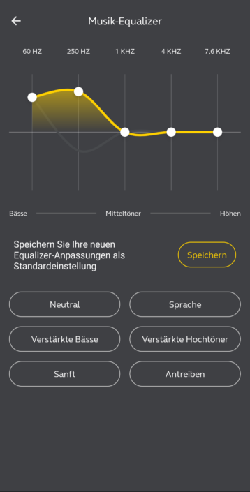 Jabra Screenshot EQ