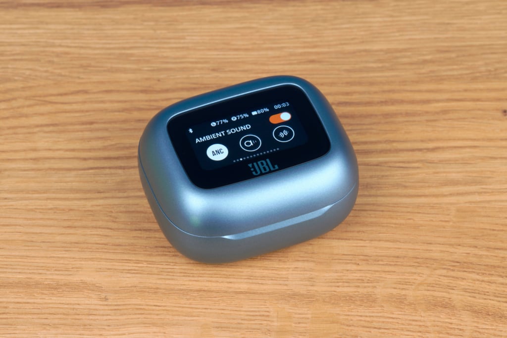 Das Ladecase der JBL Live Beam 3
