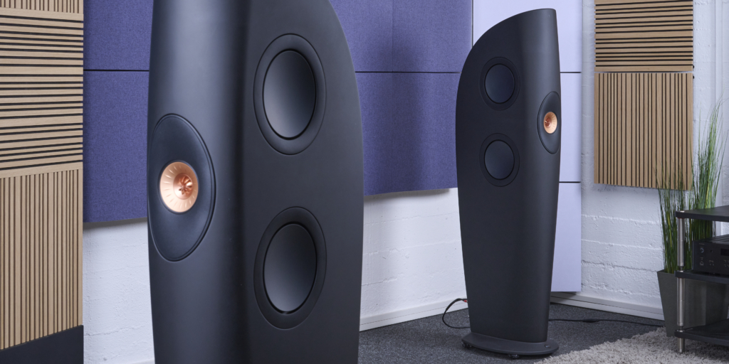 Lautsprecher anschließen KEF Blade One Meta