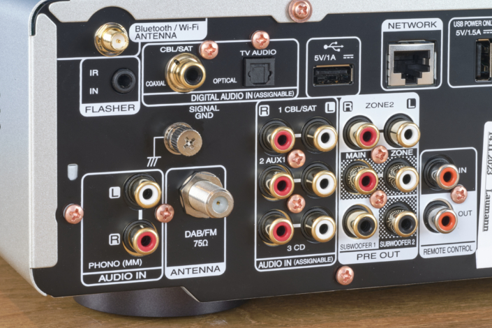Marantz Stereo 70s – Anschlüsse Details