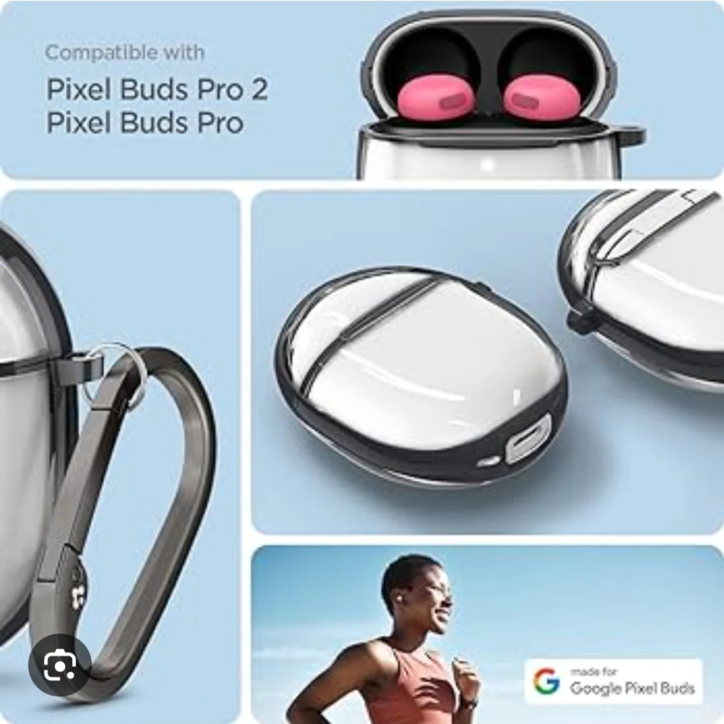 Die Google Pixel Buds Pro 2 ähneln im Design dem Vorgängermodell.
