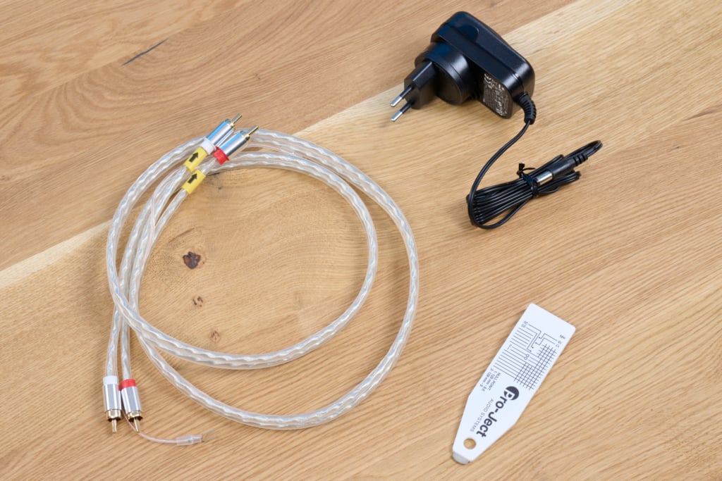 Plattenspieler einstellen Pro-Ject Debut Pro White Edition Zubehör Waage