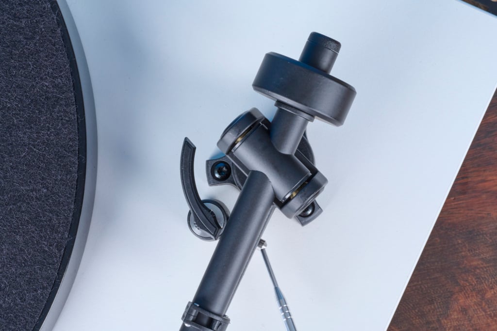 Plattenspieler einstellen Rega Planar 1 Gewicht