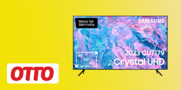 Riesiger Samsung-Fernseher für 799 Euro: Jetzt 40 Prozent sparen!