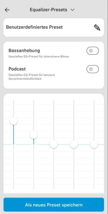 Sennheiser Screenshot