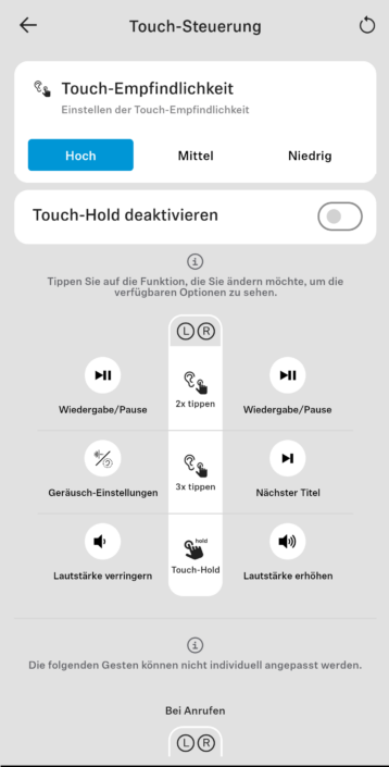 Sennheiser Screenshot