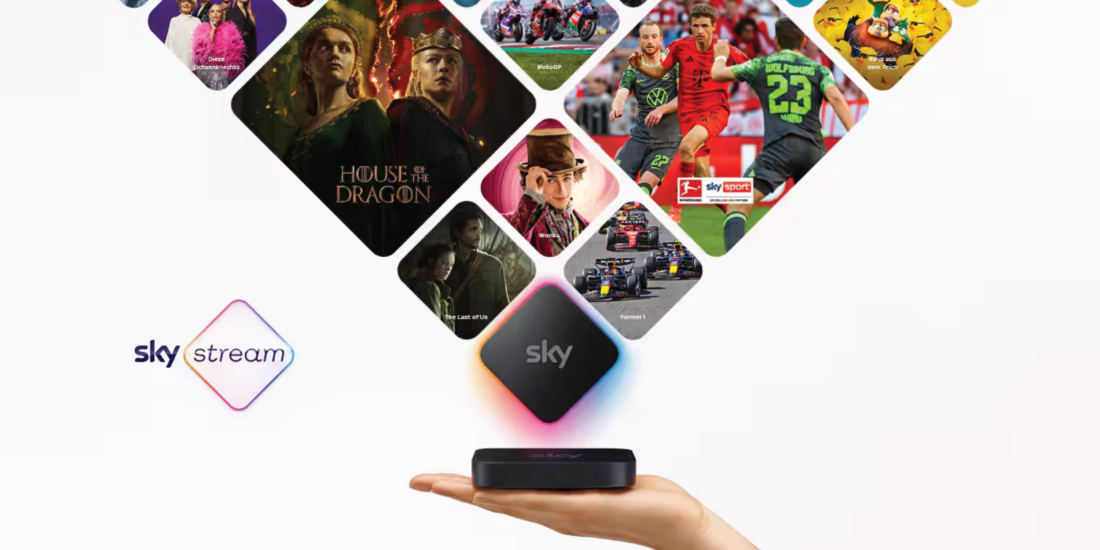 Sky Stream ab heute verfügbar: Neue Box soll Streaming revolutionieren