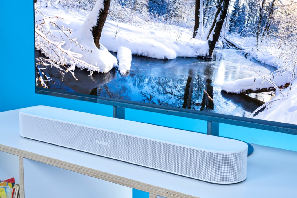 Soundbar vor Sony-OLED