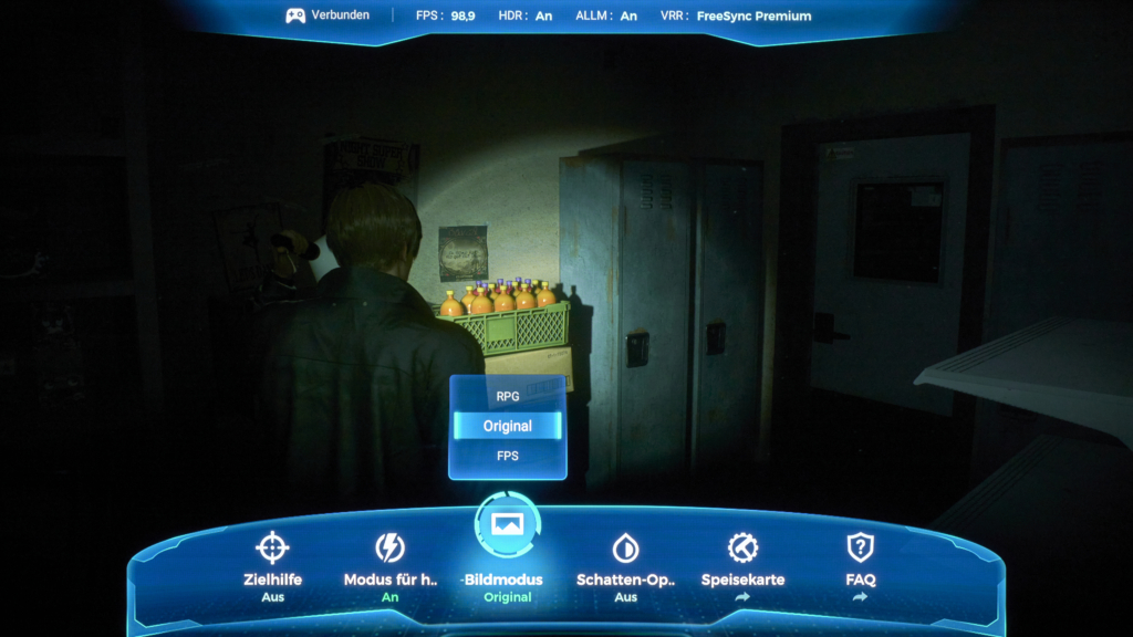 Overlay-Gaming-menü