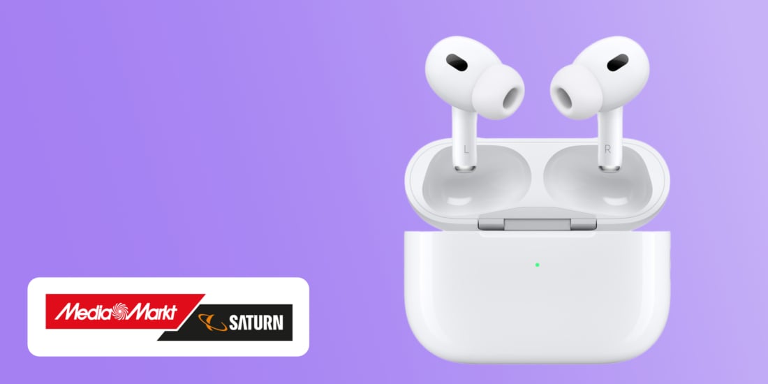 Die Apple Airpods Pro 2 im Angebot bei MediaMarkt.